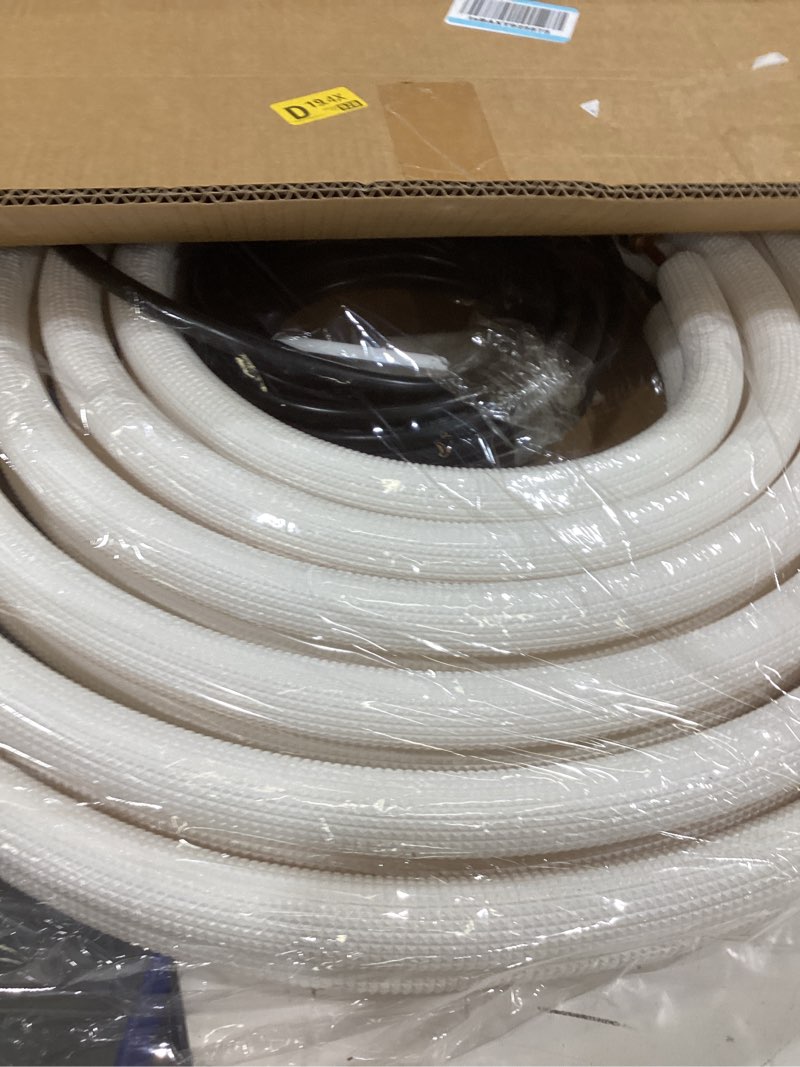 Condition photo showing Good Condition for 25ft air conditioning tubing hose extension 1/4 and 3/8 inch insulated copper hoses fit for mini split air conditioner