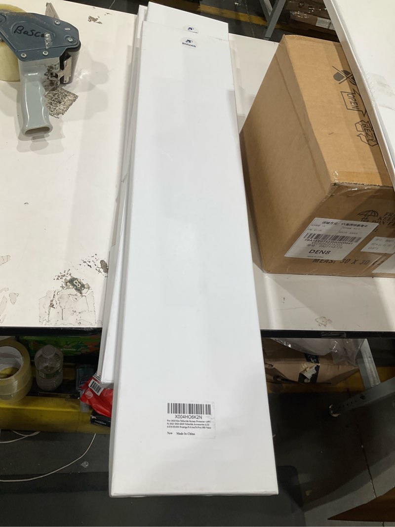 Condition photo showing New/Like New for bixuan (4pcs 2025 telluride screen protector for 2023-2025 kia telluride accessories (lx/s/ex/sx/sx prestige/x-line/x-pro) hd nano film 12.3in navigation+ac touchscreen anti-scratch fingerprint telluride 2023-2025 4nano 12.3 inch