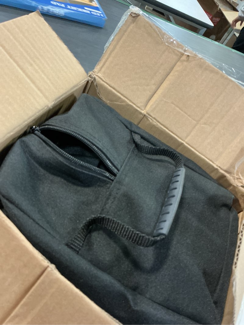 Condition photo showing Good Condition for Sailnovo Car Rooftop Cargo Carrier Roof Bag, 15 Cubic feet Waterproof Roof Cargo Carrier fit car with/Without Luggage Rack - Vehicle Soft Shell Roof Cargo Box with Tie-Down Strap, Safety Hook Classic Style & Door Hooks 15 Cubic Feet