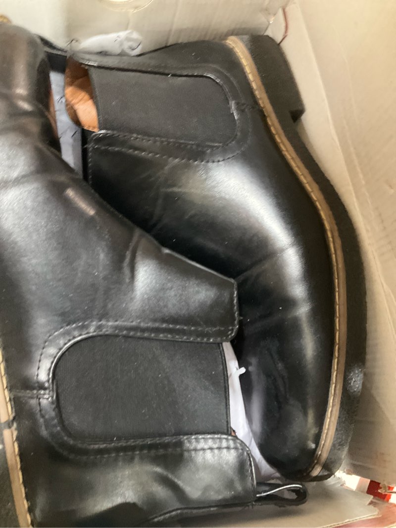 Condition photo showing As Is for deer stags men's rockland boot 9.5 black