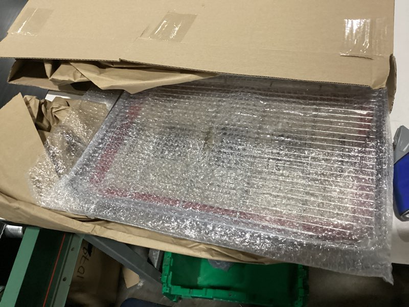 Condition photo showing Good Condition for homikit large baking sheet with wire cooling rack (1 pan+1 rack), nonstick 20x14x1.2 1