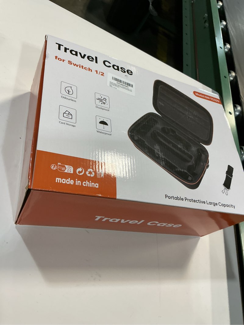 Condition photo showing New/Like New for Gorixer Switch 2 Case for Nintendo Switch 2(2025) or 1 and OLED Models(2021),Stores 18 Game Cards for Nintendo 3DS & 2DS Games Black