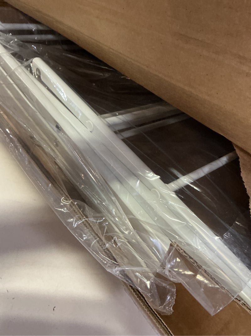 Condition photo showing Good Condition for mazon Basics Foldable Portable Laundry Rack for Air Drying Clothing, Indoor Outdoor Use - 14.5\" D x 29.5\" W x 41.8\" H, White