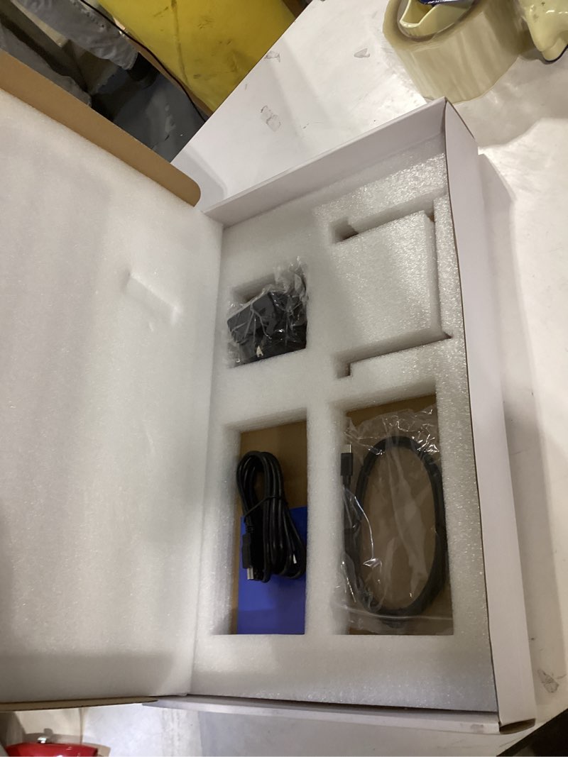 Condition photo showing Good Condition for 17.3" Portable Monitor HD 1600x900 USB C HDMI Travel Monitor for Laptop, External Second Computer Monitor for PC Desktop Ras Pi, Built-in Speakers & Kickstand