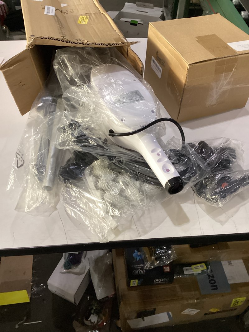 Condition photo showing Good Condition for steam mop, detachable handheld steam cleaner with 10-in-1 multipurpose accessories, two-sided mop, double cleaning area, multi surfaces steamer for wood floor, tile, window, clothes, furniture & grout pink