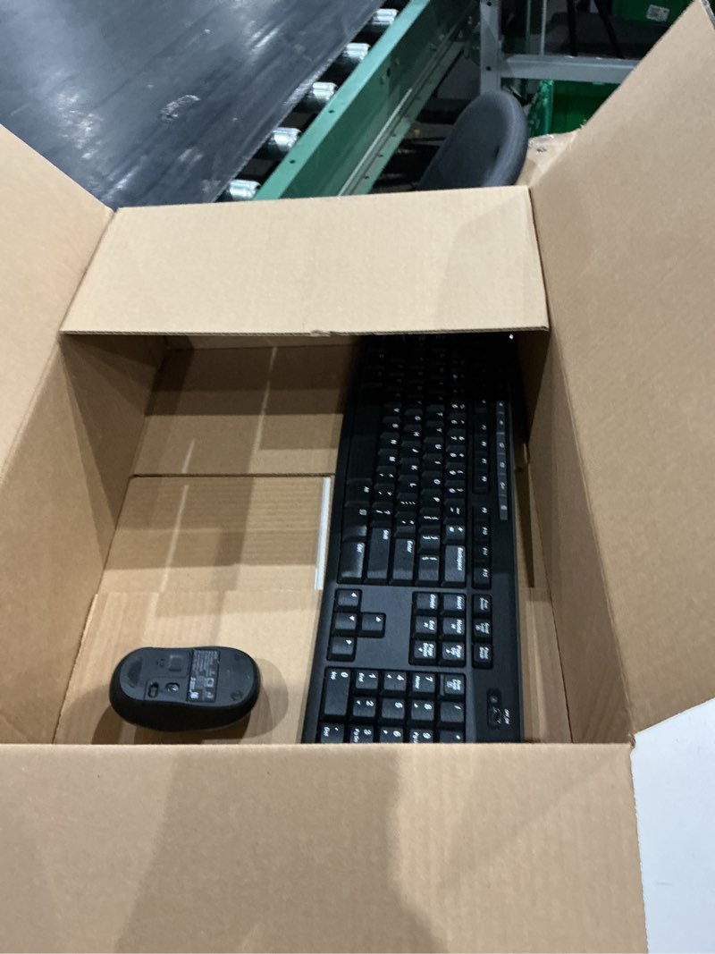 Condition photo showing As Is for logitech mk270 wireless keyboard and mouse combo - pack 4