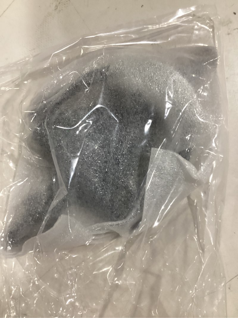 QCAA Solid Brass Door Knocker, 7", Matte Black, Made in Taiwan, 1 Pack