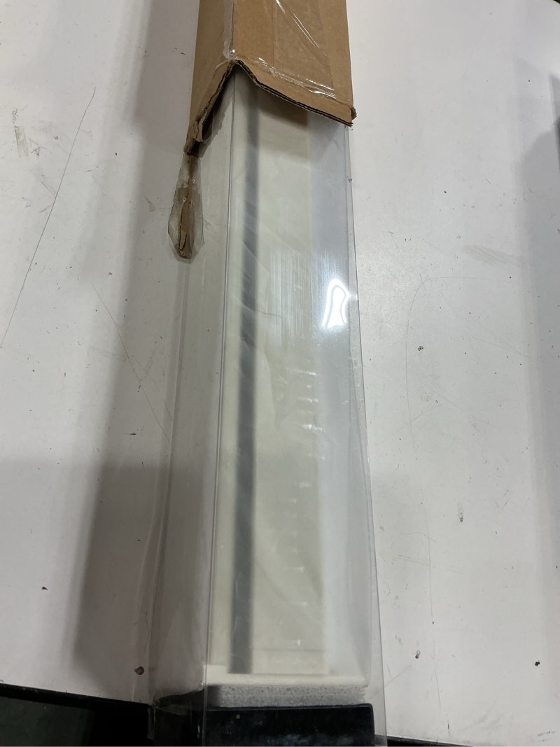 Condition photo showing New/Like New for aosky blackout roller shades cordless blinds for windows, free-stop shades with valance, thermal insulated fabric, uv protection, blinds for home and office (34" w x 72" h, linen beige linen beige 34"w x 72"h