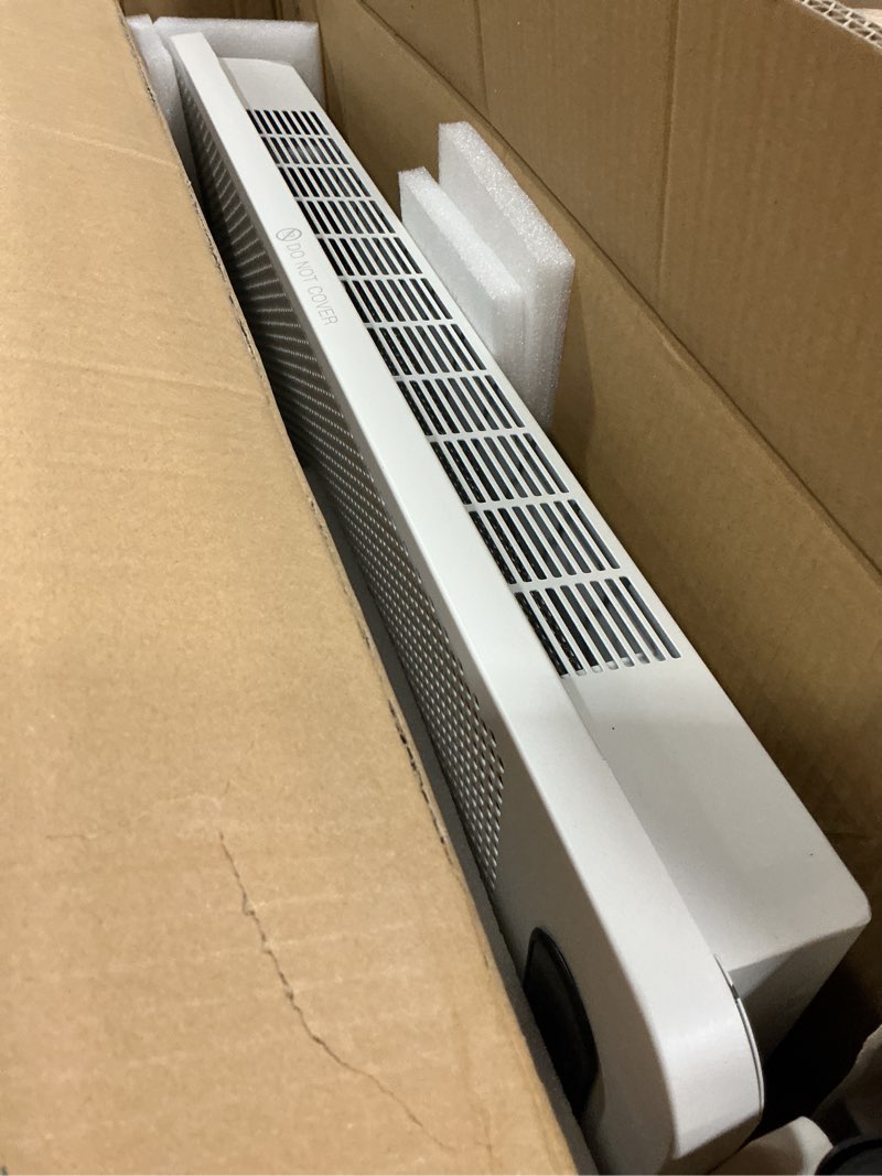 Condition photo showing Good Condition for Energy Efficient Mica Infrared Space Heater for Large Room Indoor Use, Smart WiFi Wall Mounted or Portable Panel Heater, Fast Heating, Quiet, White Black