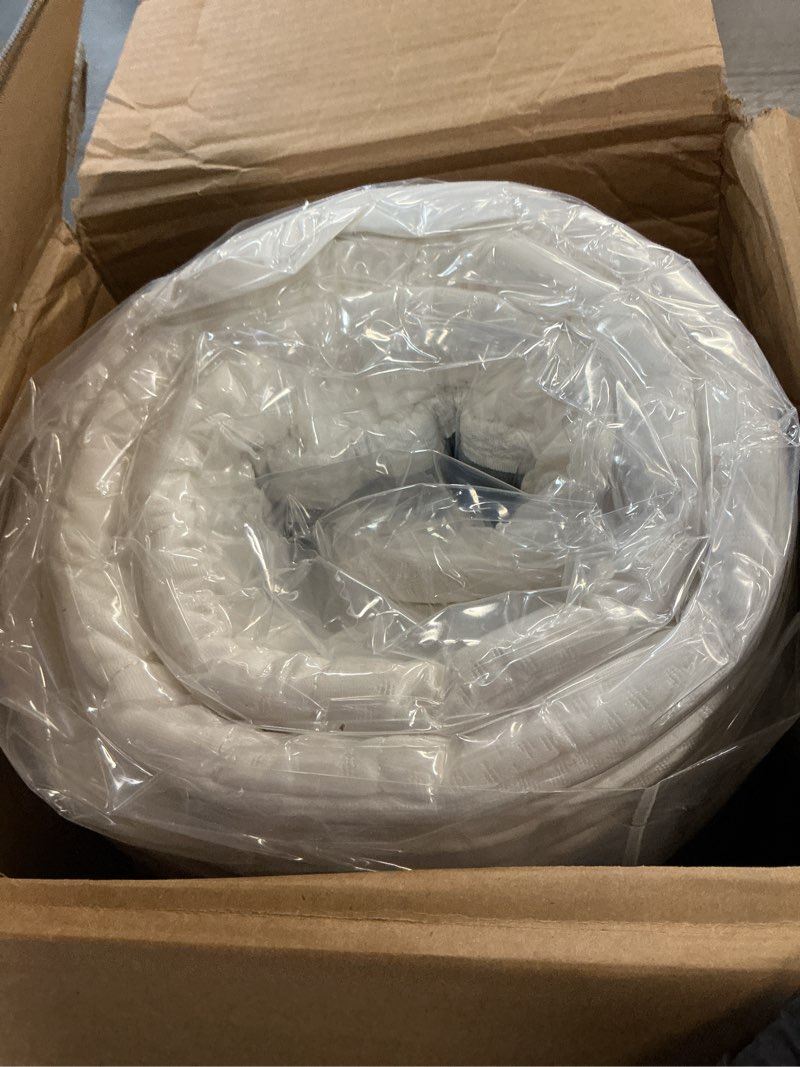 Condition photo showing New/Like New for FDW | 8 Inch Twin Mattress | Medium Firm | Gel Memory Foam Mattress | White | Bed in a Box, CertiPUR-US Certified | Pressure Relief, Cooling Ventilated Foam | Washable Removable Cover White Twin 8 IN