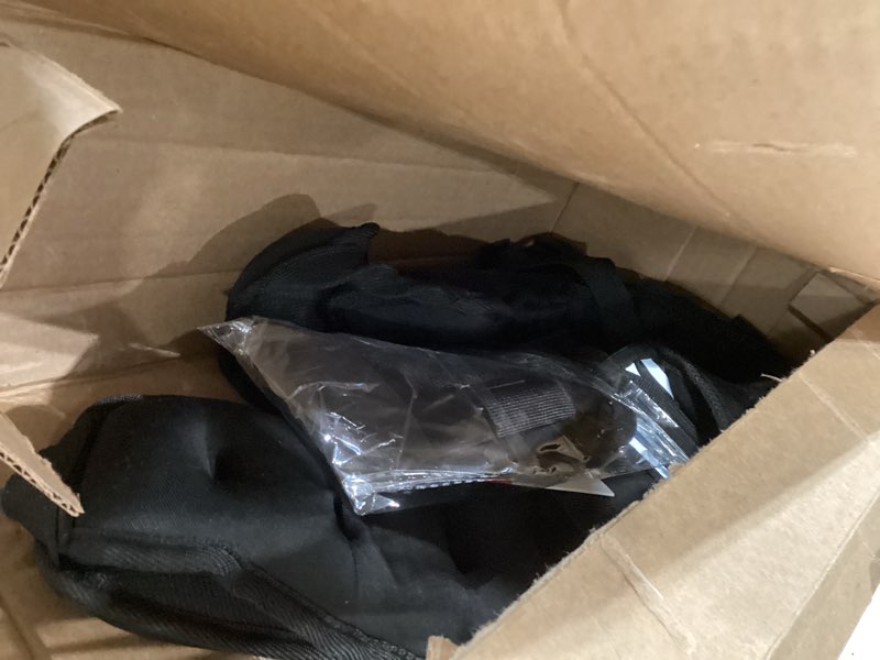 Condition photo showing Good Condition for ZELUS Weighted Vest, 6lb/8lb/12lb/16lb/20lb/25lb/30lb Weight Vest with Reflective Stripe for Workout, Strength Training, Running, Fitness, Muscle Building, Weight Loss, Weightlifting 20lb Black