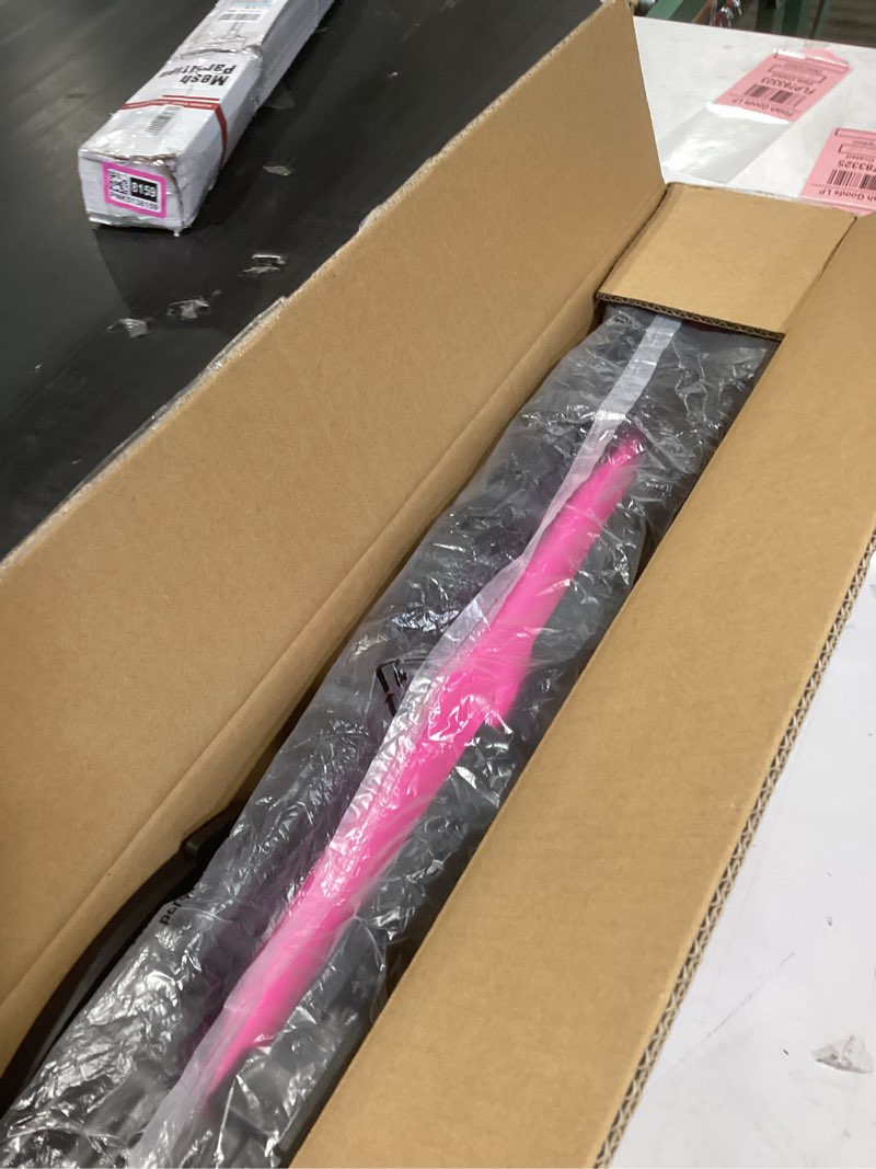 Condition photo showing New/Like New for half balance ball trainer with resistance bands, pink, exercise ball for yoga and stability training