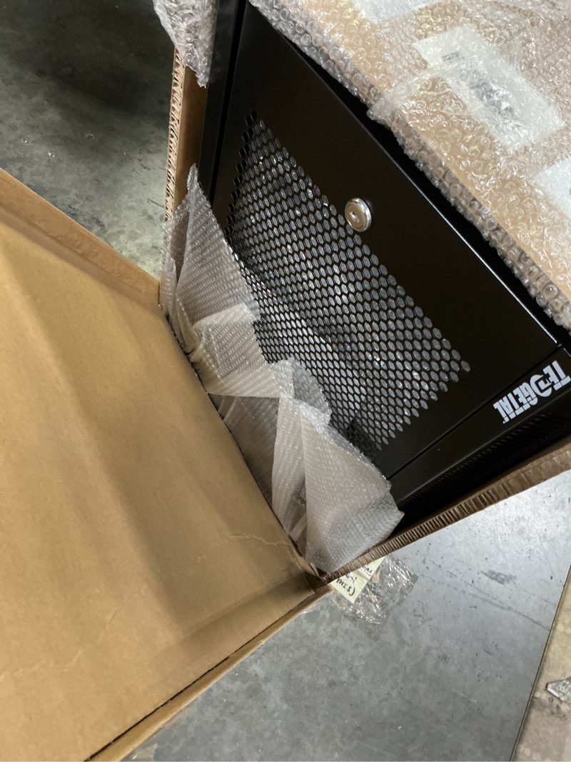 Condition photo showing Good Condition for 6U Wall Mount Server Cabinet Network Rack Vented Enclosure Locking Door