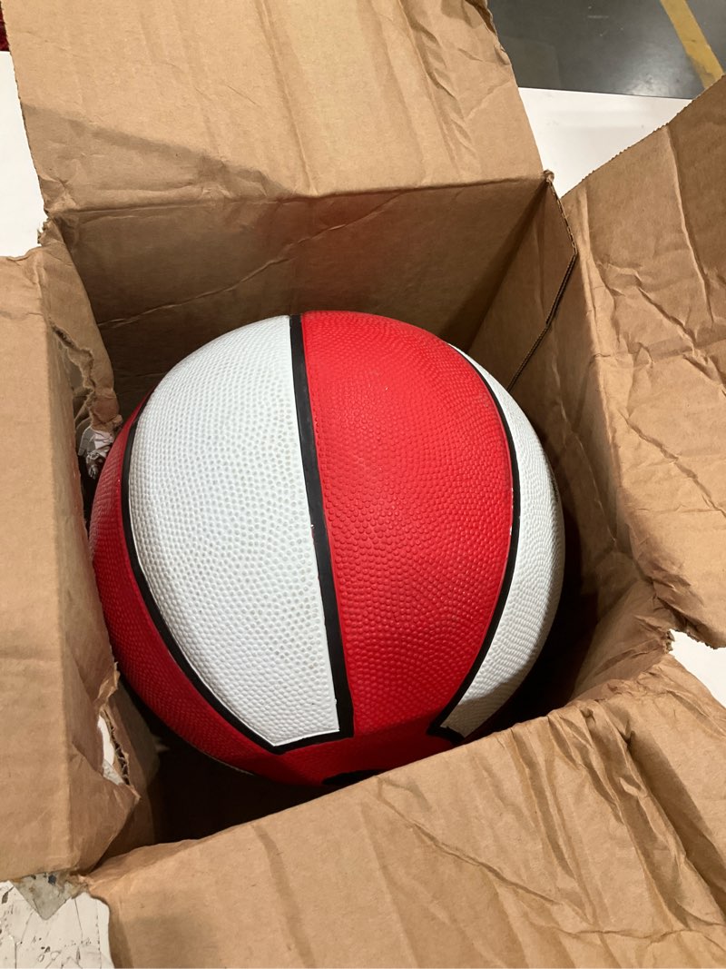 Condition photo showing Good Condition for Wilson NCAA Killer Crossover Outdoor Basketball - 29.5", 28.5", 27.5" Size 7 - 29.5" Red/White