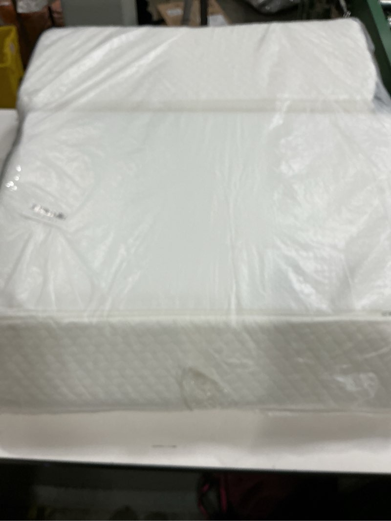 Condition photo showing Good Condition for 3PCS Bed Wedge Pillow for Headboard, Adjustable Wedge Pillow for Sleep Apnea, 23” Wide Triangle Pillow Wedge Set for After Surgery, Acid Reflux Relief, Snoring, Neck&Back Support, White/Grey 3pcs White/Grey