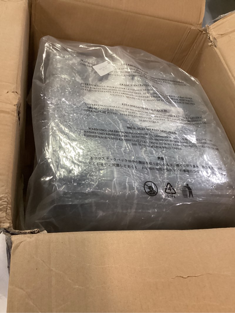Condition photo showing New/Like New for MAXYOYO Bean Bag Chair for Adults, Upholstered Floor Sofa with Armrests, Loveseat Boneless Couch with Tufted Cushion & Backrest, Sofa in A Box, Large Bean Bag Couch for Bedroom Living Room, Black Loveseat Corded Black