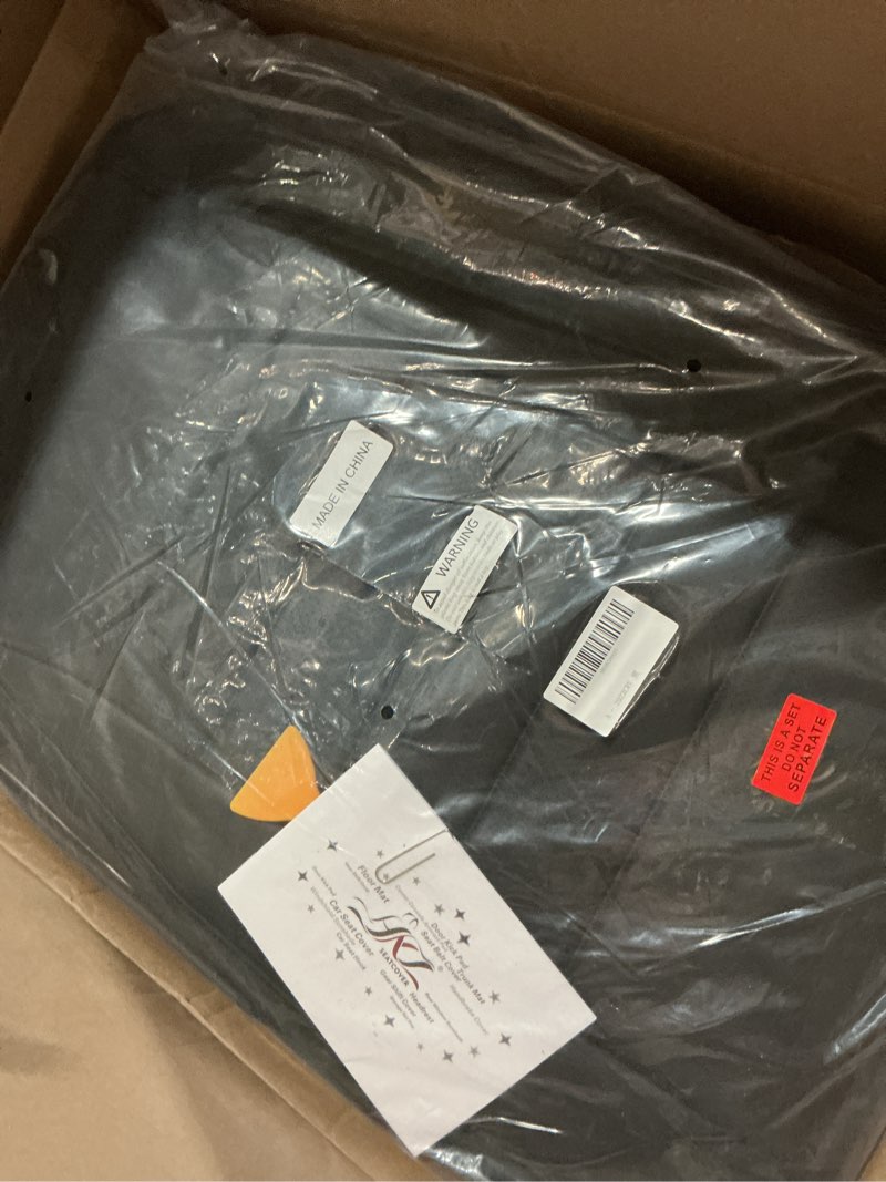 Condition photo showing Good Condition for HKZ Fit CRV Car Seat Covers Full Set for Honda CR-V 2023 2024 2025 2026 CRV LX;EX;EX-L;Sport;Touring;Special Edition & Hybrid Model - Leather (Black) 2023-2026 CRV Black