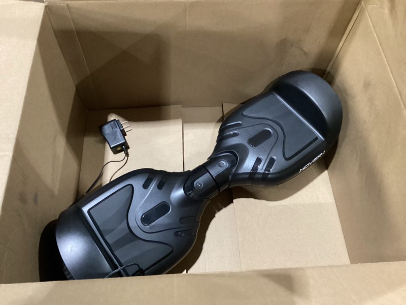 Condition photo showing As Is for Hover-1 Rival Electric Self-Balancing Hoverboard for Kids with 6.5” Tires, Dual 110W Motors, 6 mph Max Speed, and 3 Miles Max Range Blue