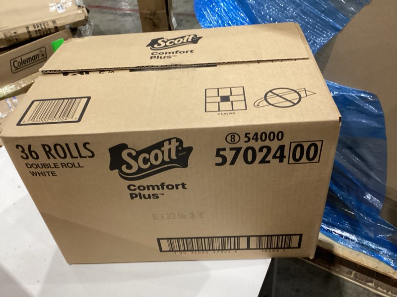 Condition photo showing New/Like New for scott comfortplus 1-ply toilet paper - 36 rolls