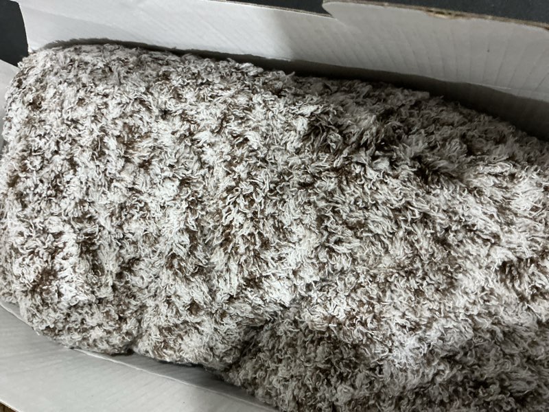 Condition photo showing Good Condition for Heated Blanket Electric Throw 50" x 60" -Heated Throw Blanket with 5 Heating Levels & 3 Hours Auto Off,Machine Washable,ETL & FCC Certification(Racoon) Racoon Throw