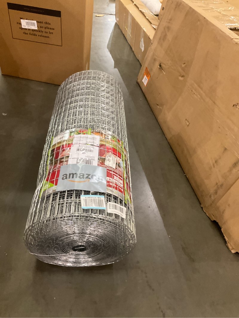 Condition photo showing Good Condition for YardGard Welded Wire 1/2X1 Inch Mesh 36 Inch X 100 Foot 16 Gauge Galvanized Steel Wire Fence Ideal for Animal Enclosures, Cage Wire, Property Protection, Garden Fence, Rabbit Fence, and Utility Fence