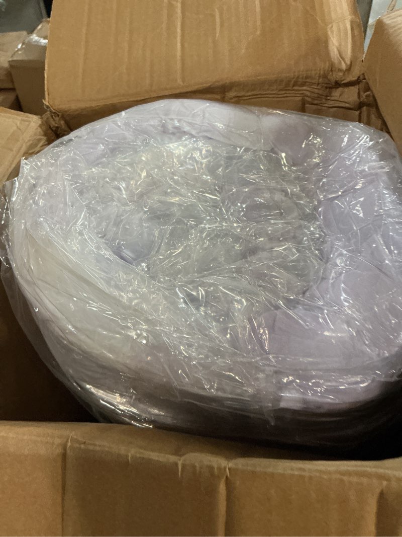 Condition photo showing Good Condition for 3 Inch Egg Crate Queen Memory Foam Mattress Topper, Lavender Scent Gel Infused Foam Mattress Topper for Pressure Relief, CertiPUR-US Certified Queen Bed Topper, Purple, 60"×80" 3 Inch Queen Purple