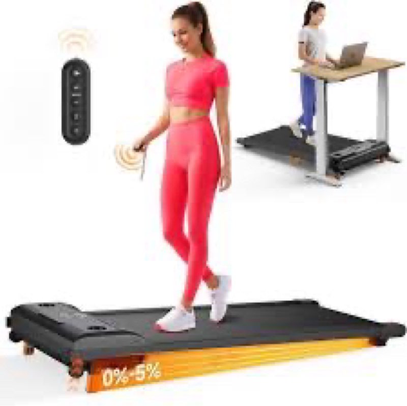 Servfit Walking Pad with Incline, 2.5HP Under Desk Treadmill, 3 in 1 Portable Treadmill with Remote 