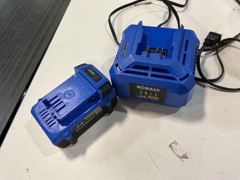 Condition photo showing Good Condition for kobalt 24 -volt battery charger ( lithium-ion ) ( 2 pcs