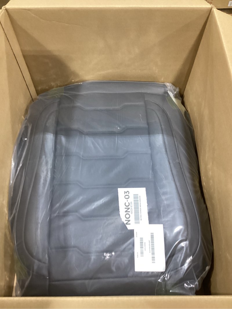 Condition photo showing New/Like New for AOMSAZTO Seat Covers Fit for Dodge RAM 2002-2024 2025 2026 : Faux Leather Car Seat Covers for RAM 1500 2500 3500 Full Set Truck Pickup Crew Quad Cab with Split Bench (Black, 5 Seats Curved Back) Blackline