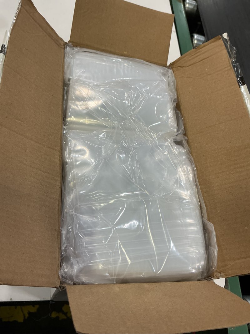 Condition photo showing Good Condition for spartan industrial - 4” x 8” (1000 count) 2 mil clear reclosable zip plastic poly bags with resealable lock seal zipper