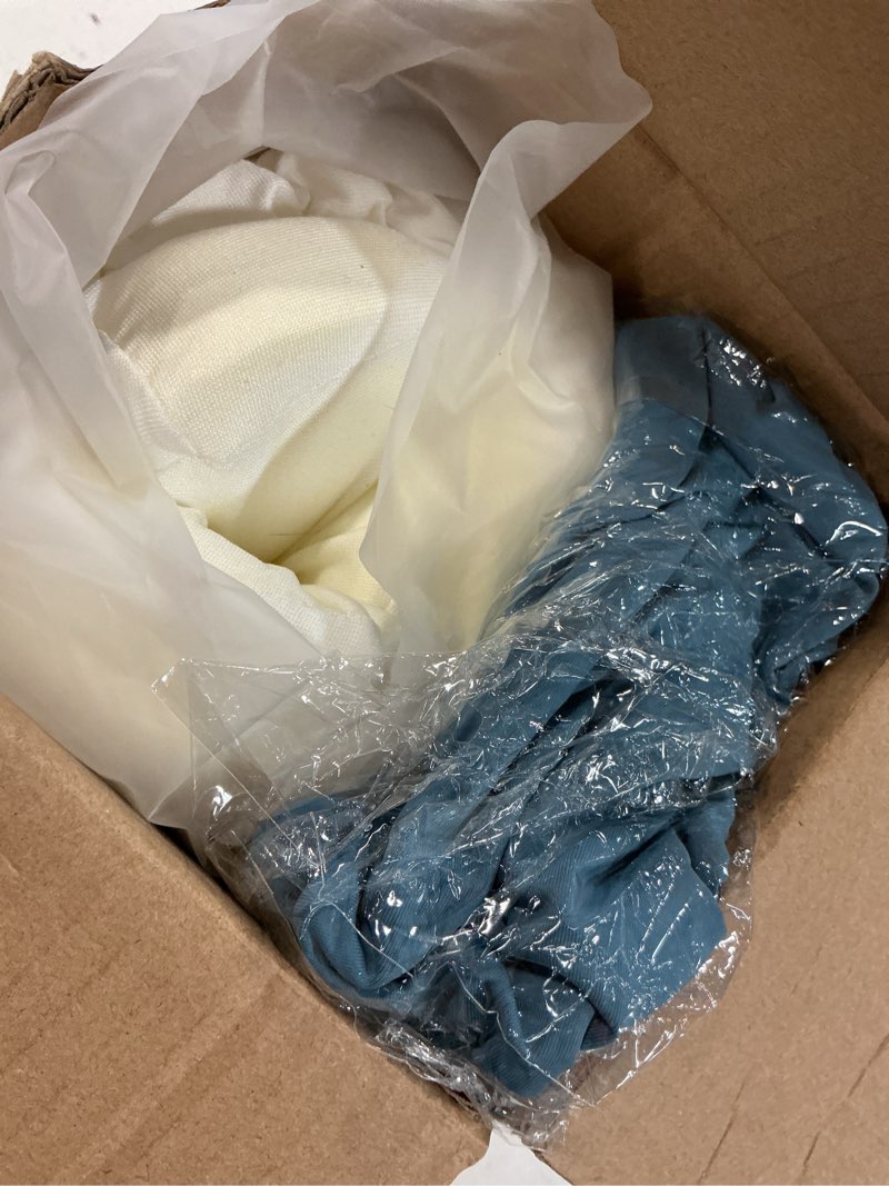 Condition photo showing Good Condition for lumbar support pillow for bed relief back pain: lower back pillow for sleeping - memory foam waist pillow - cooling back bolster pillow for side, back&stomach sleepers - bed rest pillow for car, sofa blue (upgraded cool cover)