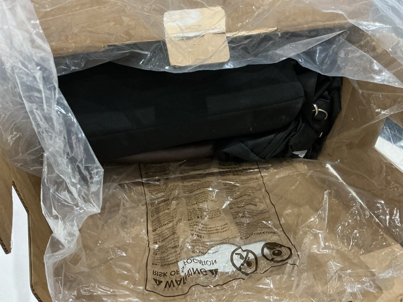 Condition photo showing Good Condition for mamazing ultra air lightweight baby travel stroller with carbon fiber frame, compact & airplane-friendly, one-handed fold, 11.6 lbs, perfect for toddlers, jet jet, no organizer & cushion