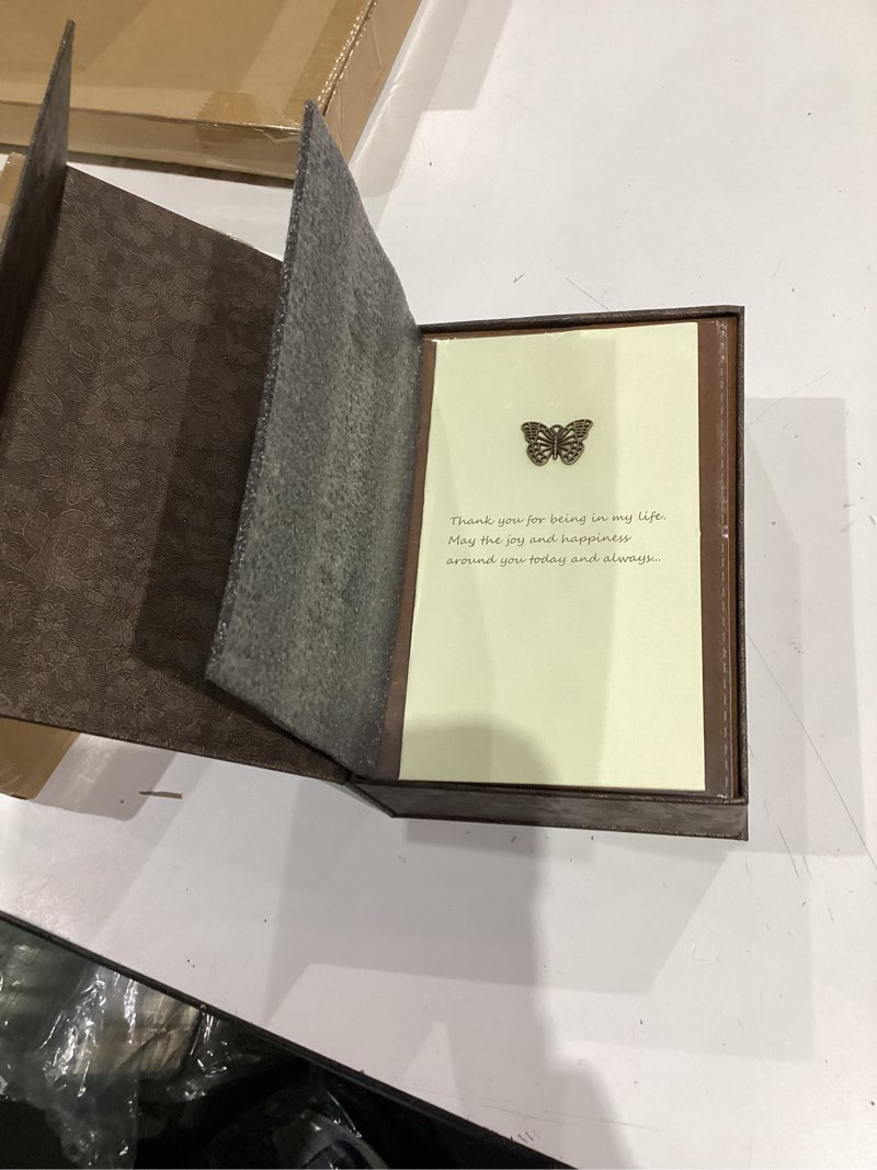 Condition photo showing New/Like New for da vinci code numeric cryptex money puzzle box for cash gift, jewelry box with hidden compartment, unique puzzle gift for adults brain teaser valentine’s day wedding & anniversary present bronze
