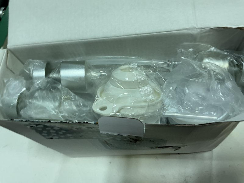 Condition photo showing New/Like New for shampoo and conditioner dispenser set of 3,refillable 21oz shampoo bottles with non-slip protective silicone pad,shower soap dispenser with waterproof labels for bathroom (white) white bottles + silver pumps