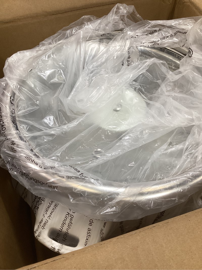 Condition photo showing Good Condition for Elite Gourmet ERC-2020 Electric Rice Cooker with Stainless Steel Inner Pot Makes Soups, Stews, Grains, Cereals, Keep Warm Feature, 20 Cups Cooked (10 Cups Uncooked), White 20 Cups Cooked White