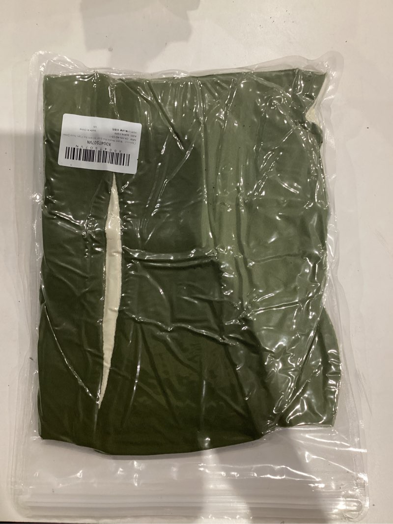 Condition photo showing New/Like New for Winter Beanie Hat Scarf Set with Ear Flaps for Men Women Knit Fleece Lined Skull Cap Windproof Neck Warmer Gaiter Army Green