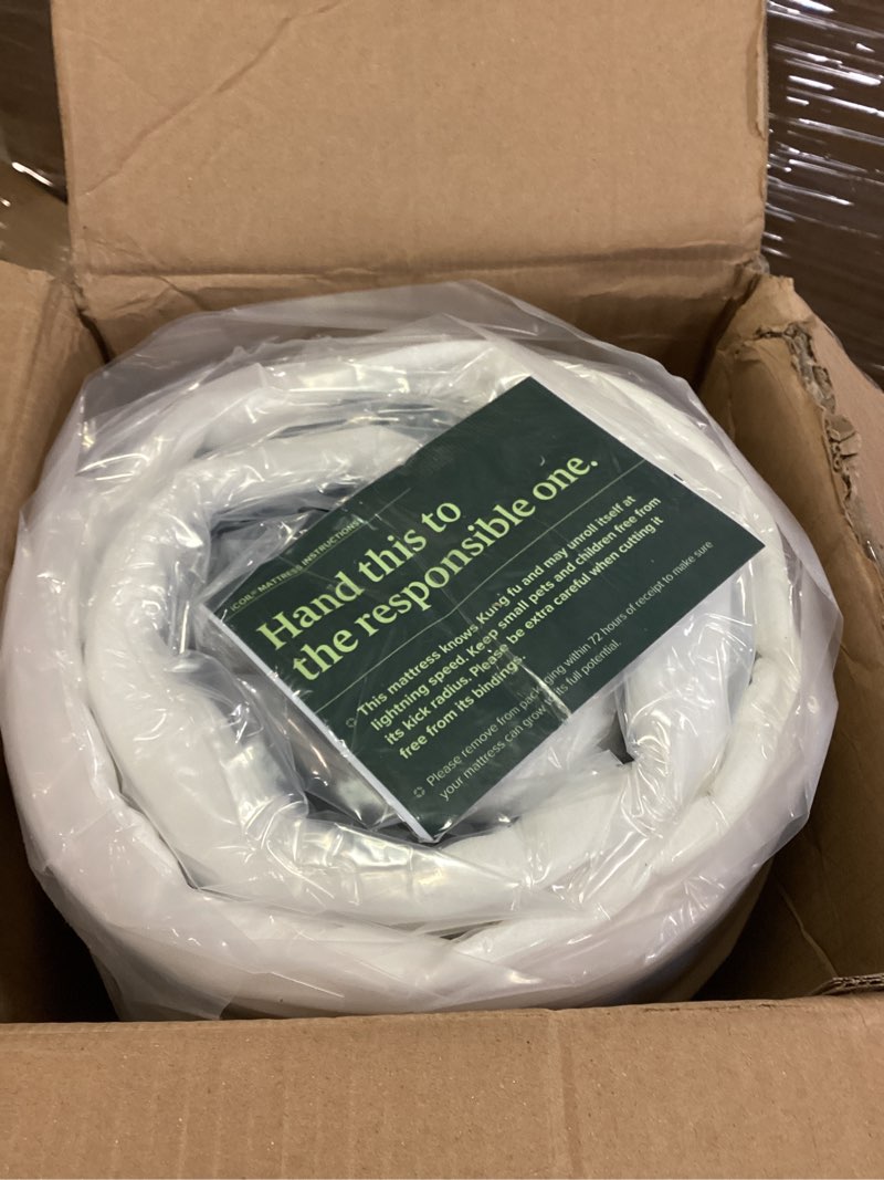 Condition photo showing Good Condition for ZINUS 8 Inch Spring Sensation Hybrid Mattress [New Version], Medium Firm Feel, Fiberglass Free, Youth and Guest Bedroom, Mattress in A Box, Twin