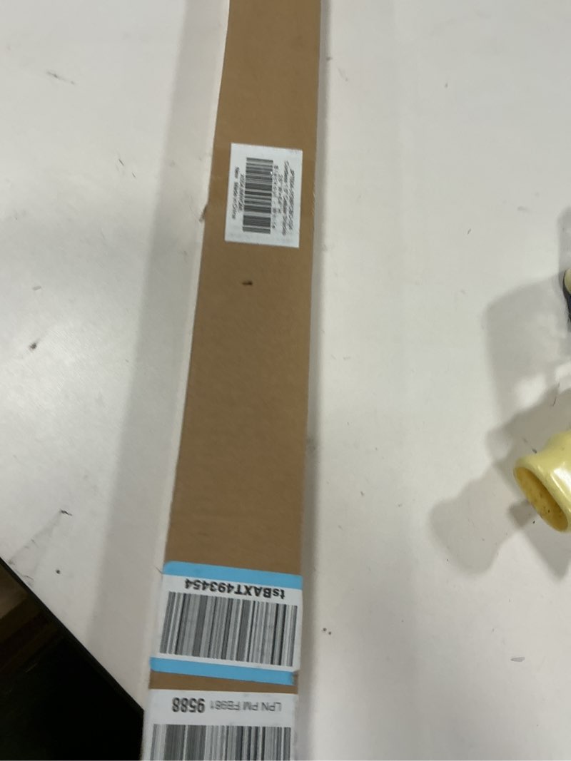 Condition photo showing New/Like New for LazBlinds Cordless Cellular Blinds, No Drill Blackout Honeycomb Shades for Indoor Windows, Insulated UV Protection Cellular Shades, Easy Inside Mount, 28" W x 64" H, White Blackout-white 28" W x 64" H