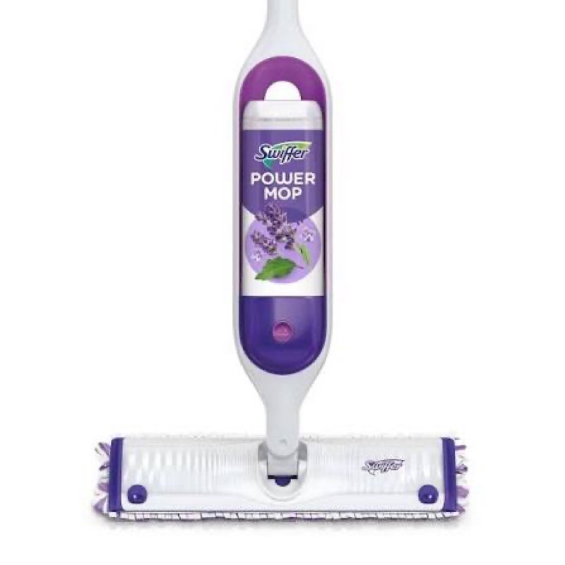 swiffer powermop multi-surface mopping kit lavender