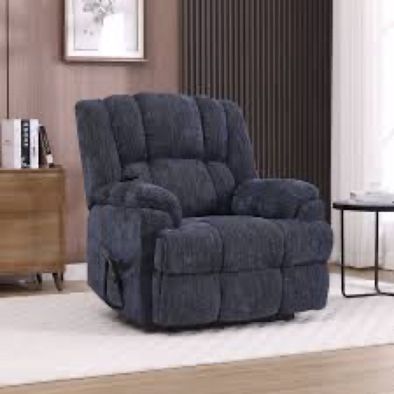  Yvelan Dual Motor Power Lift Recliner with Heat and Massage, Infinite Position, 180°Reclining, Sidepocket