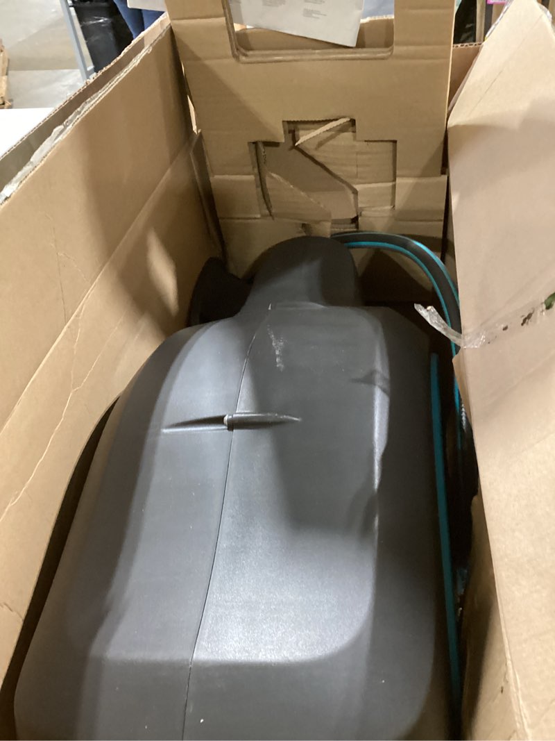 Condition photo showing Good Condition for gardena (18630) retractable garden hose reel 115' x 1/2" wall mounted, automatic retraction & length lock for easy watering. heavy duty swivel bracket 180°, includes nozzle. made in europe 115 ft