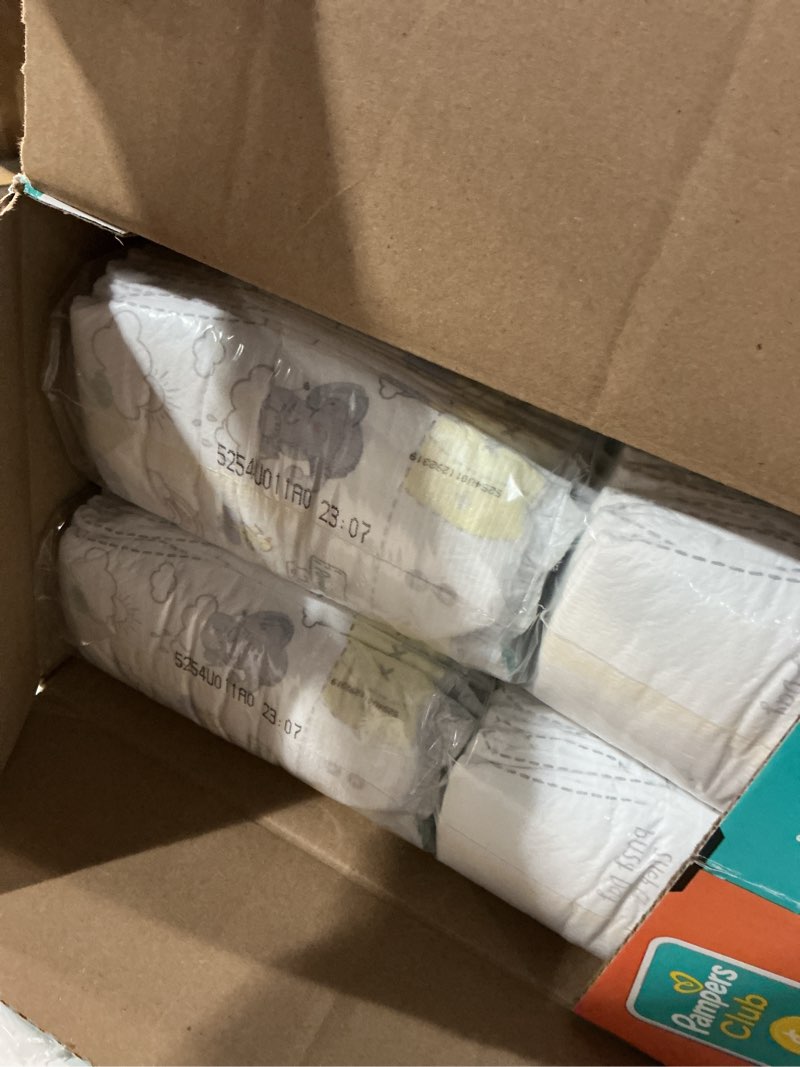 Condition photo showing Good Condition for Pampers Swaddlers Diapers, Size 2 (10-22 lbs), 148 Count, Absorbent, Keeps Baby Dry and Comfortable, Skin Safe Disposable Baby Diaper Size 2 148