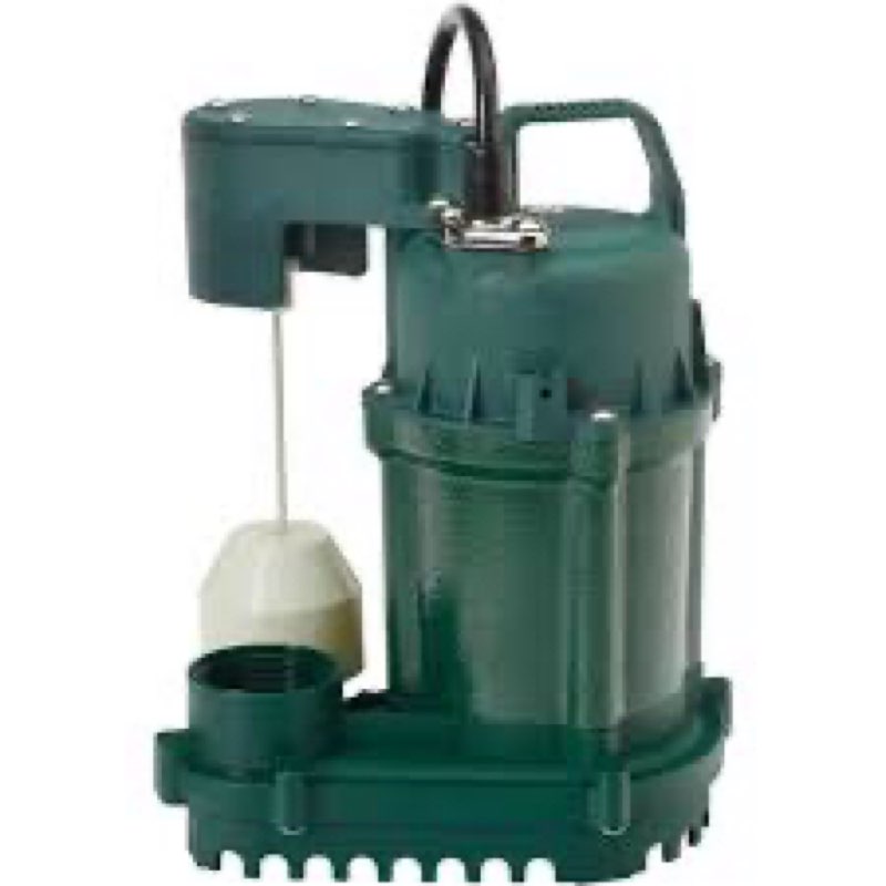 Zoeller M73 Sump Pump with 9-ft Cord