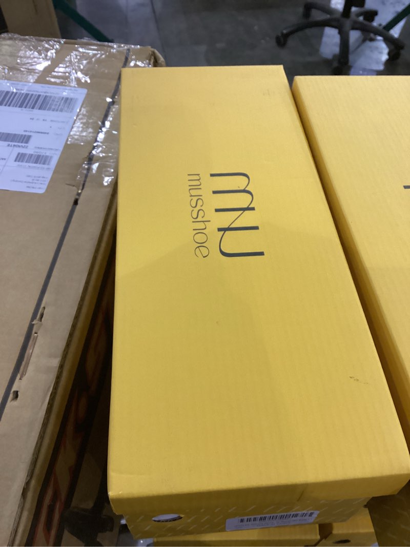 MUSSHOE Flats for Women Comfortable Pointed Toe Dressy Loafers for Women,Red Suede 8.5