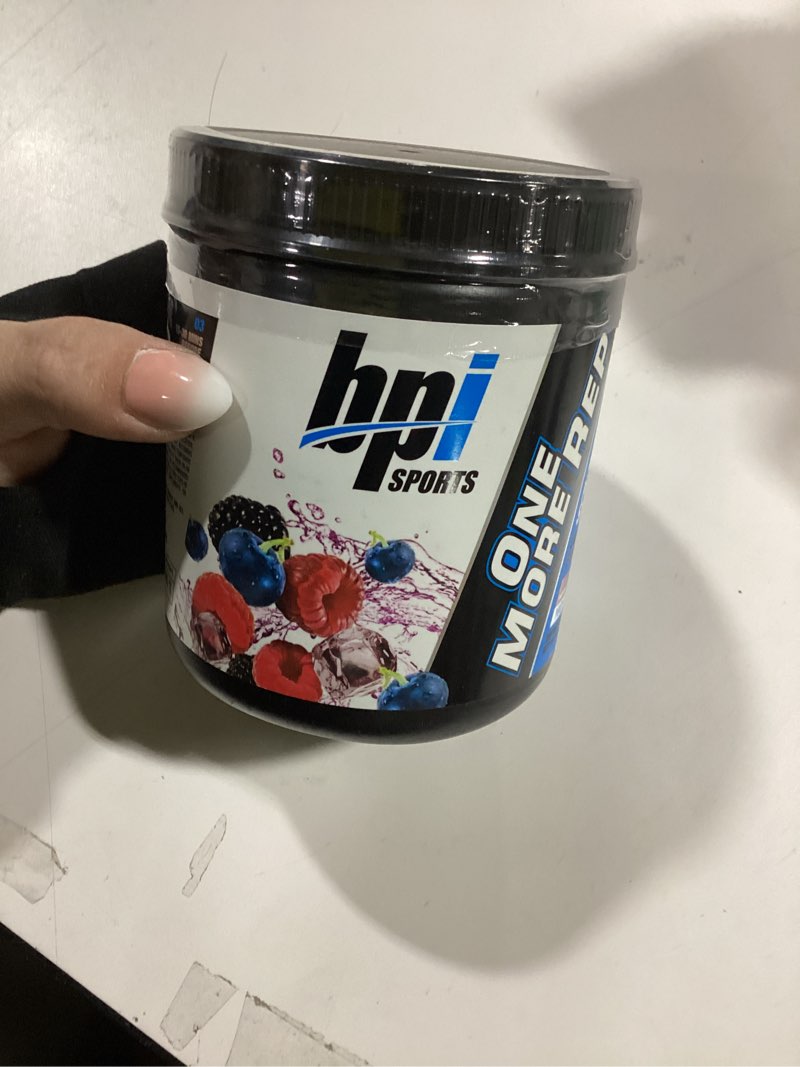 BPI Sports One More Rep Pre-Workout Powder - Increase Energy and Stamina - Intense Strength - Recove
