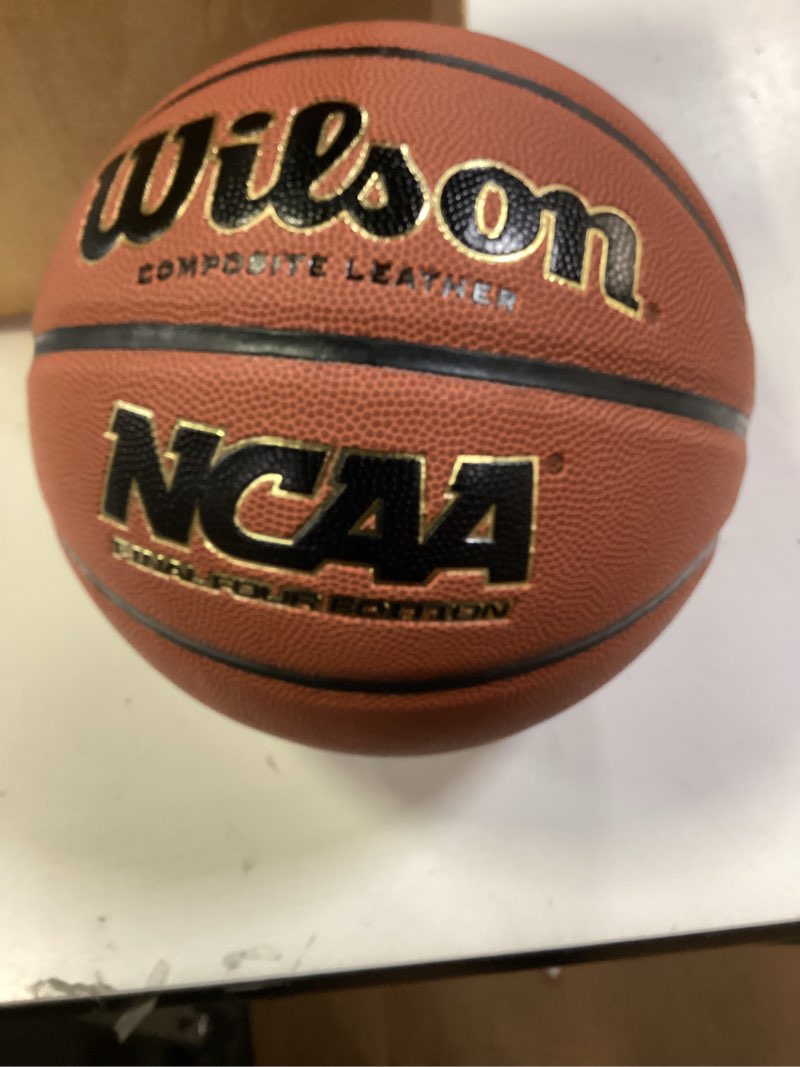 Condition photo showing As Is for Wilson NCAA Final Four Basketball - size 7 