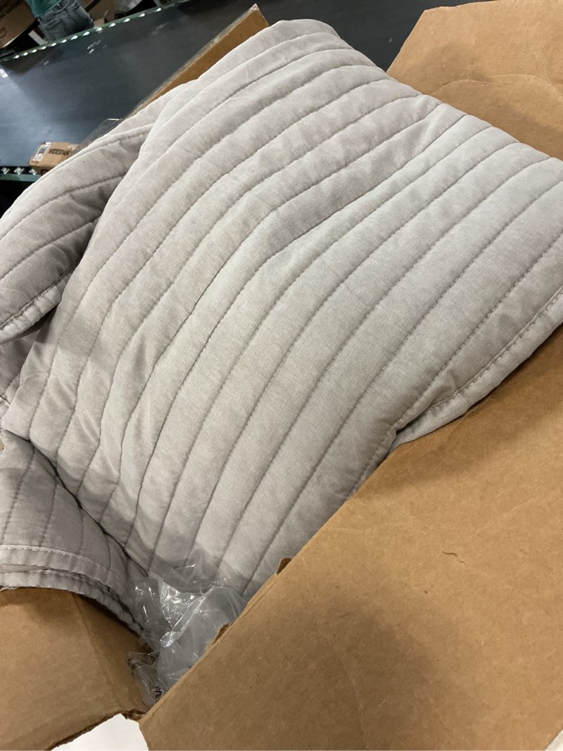 Condition photo showing Good Condition for down home cali king quilt bedding set with shams, vintage washed quilted blanket thin comforter ligh, queen