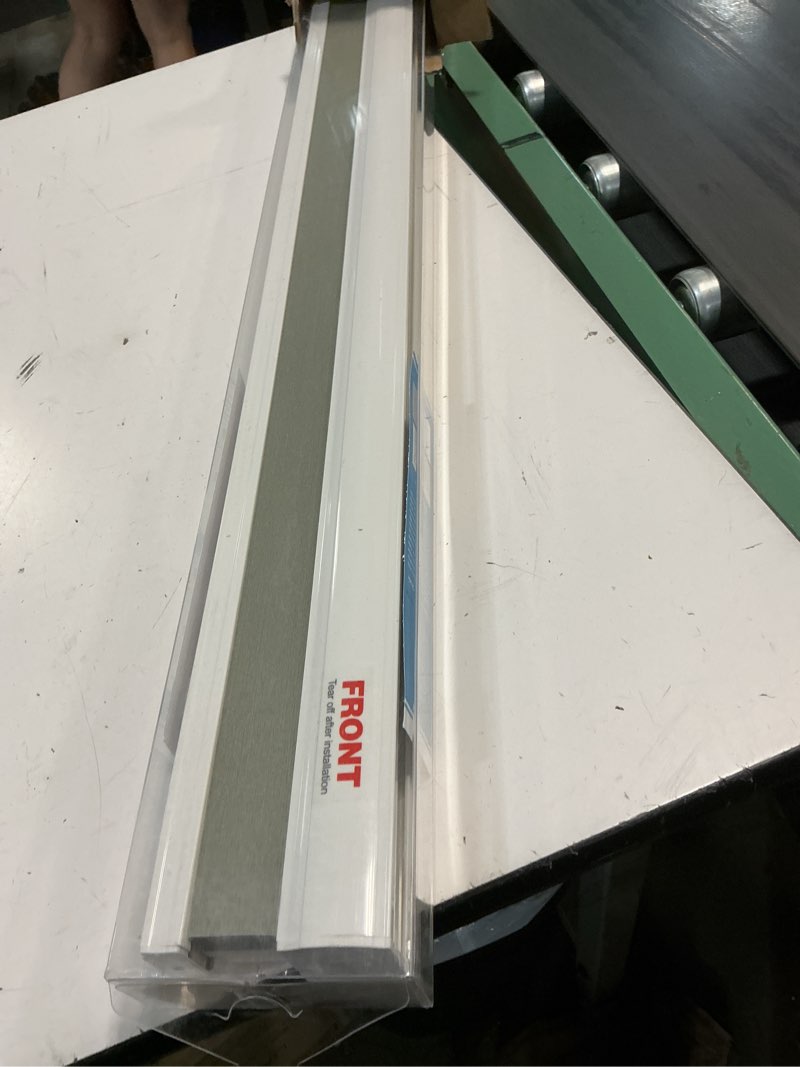 Condition photo showing As Is for myshade 1.5-inch cellular cordless light filtering shades, honeycomb window blinds for soft daylight & privacy, thermal insulation, child safe, inside or outside mount (34" w x 72" h, grey) gray 34"w x 72"h