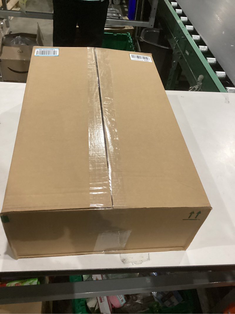 Condition photo showing New/Like New for Kitchen Rugs 24" x 84", Non-Slip Machine Washable Kitchen Runner Rugs Floor Mats, Absorbent Comfort Standing Mats for Kitchen, Sink, Laundry and Hallway, Rolled Packaging, Light Grey & Dark Grey Light Grey & Dark Grey 24" x 84"