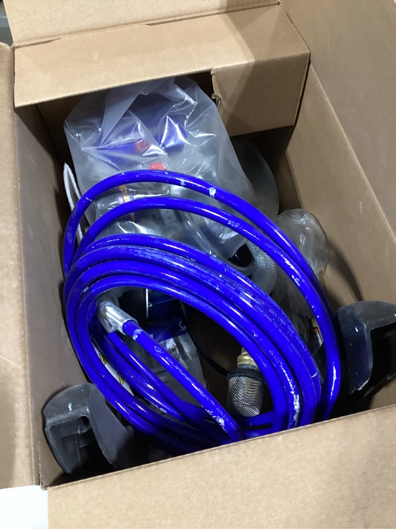 Condition photo showing As Is for Graco Magnum 262800 X5 Stand Airless Paint Sprayer, Blue Magnum X5 Airless Paint Sprayer